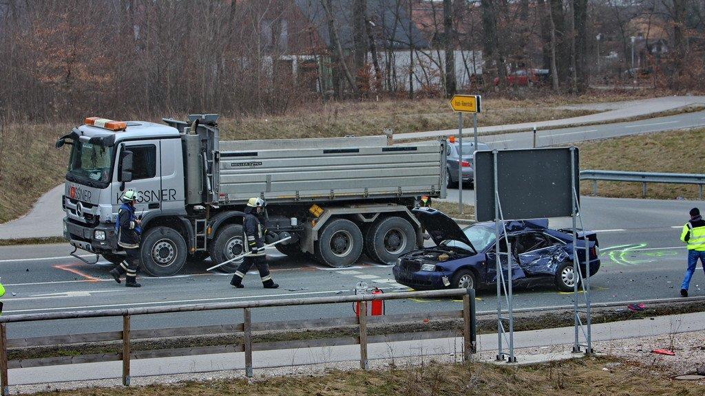 Schwerer Unfall in Freilassing