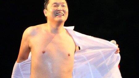 Gangnam Style: Rapper Psy in Aktion
