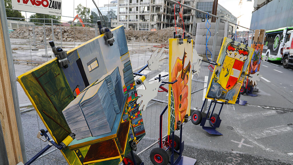 Baustelle LDZ: Kunstwerke