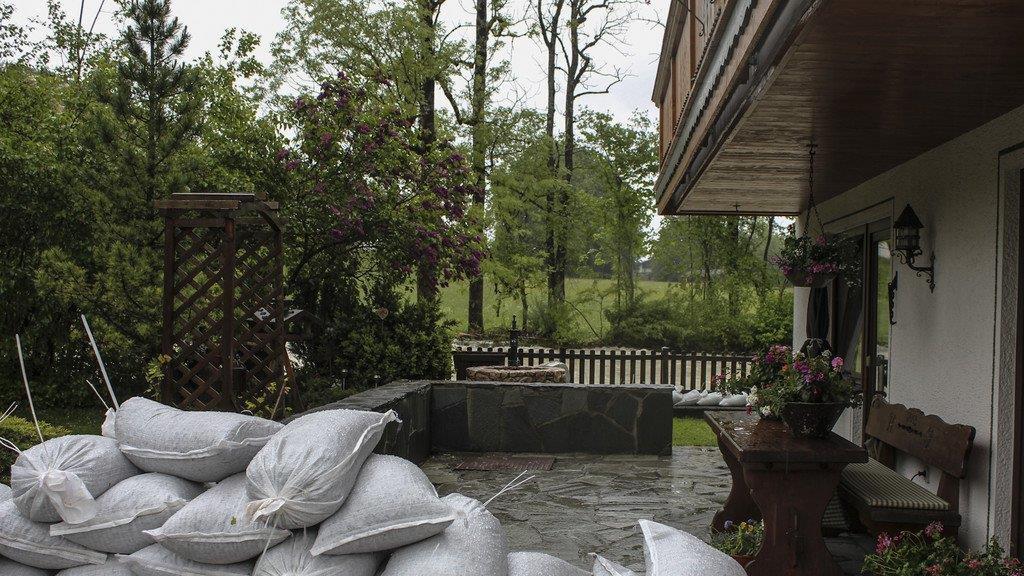 Hochwasser: Ruhpolding abgeschnitten