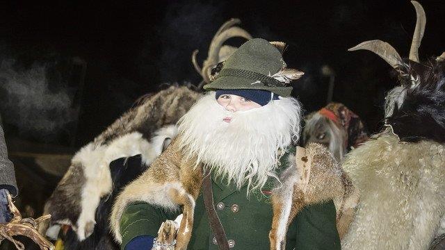 Perchtenlauf in Lungötz