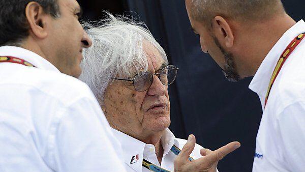Formel-1-Boss Bernie Eccclestone (83)