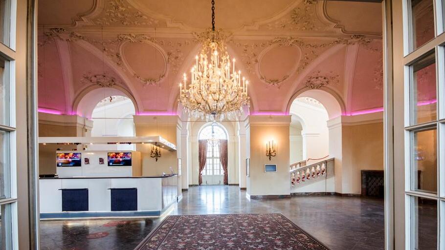 Umbauarbeiten im Casino Salzburg im Schloss Klessheim