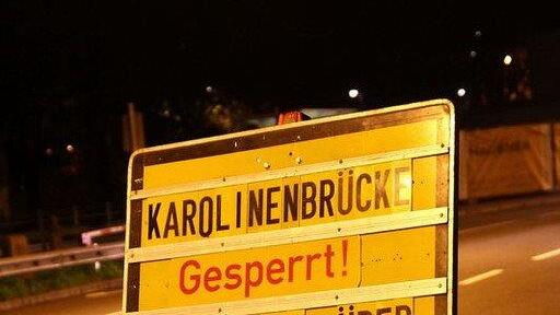 Karolinenbrücke wird saniert