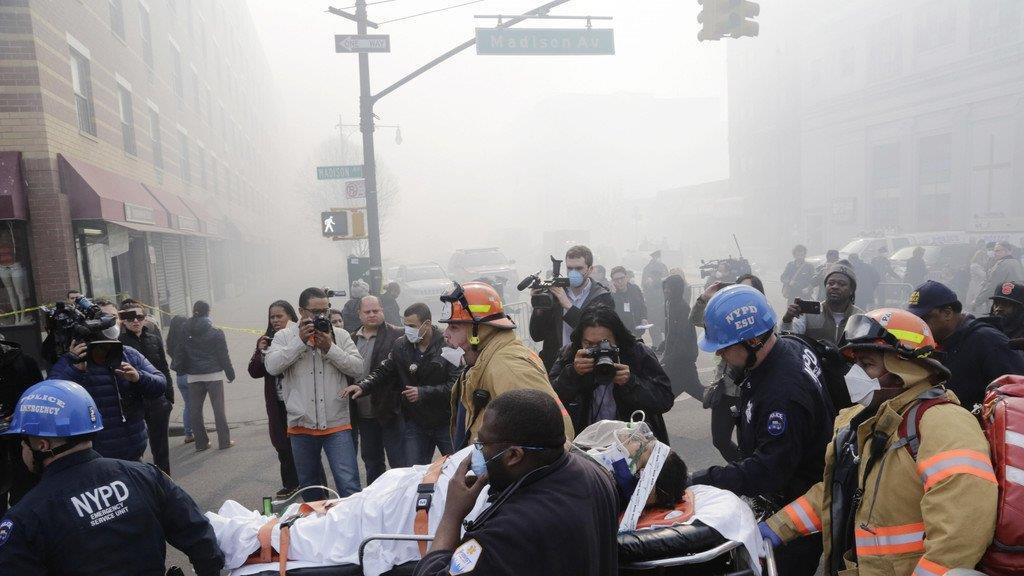 Explosion in New York: Zwei Gebäude eingestürzt