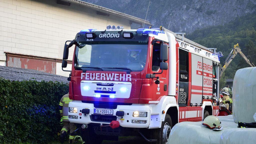 Brand in Grödig