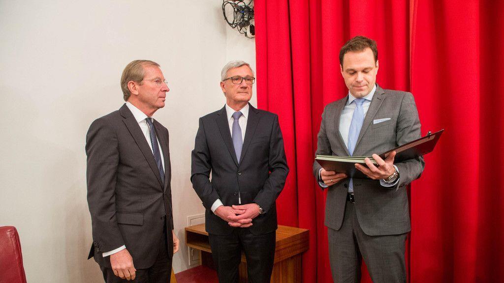 Harald Preuner als Bürgermeister angelobt