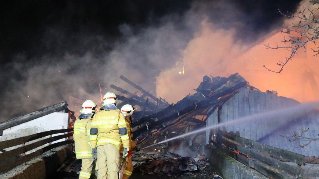 Alarmstufe 4: Großbrand in Seekirchen