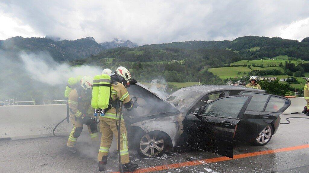 Brand, A1, Pfarrwerfen