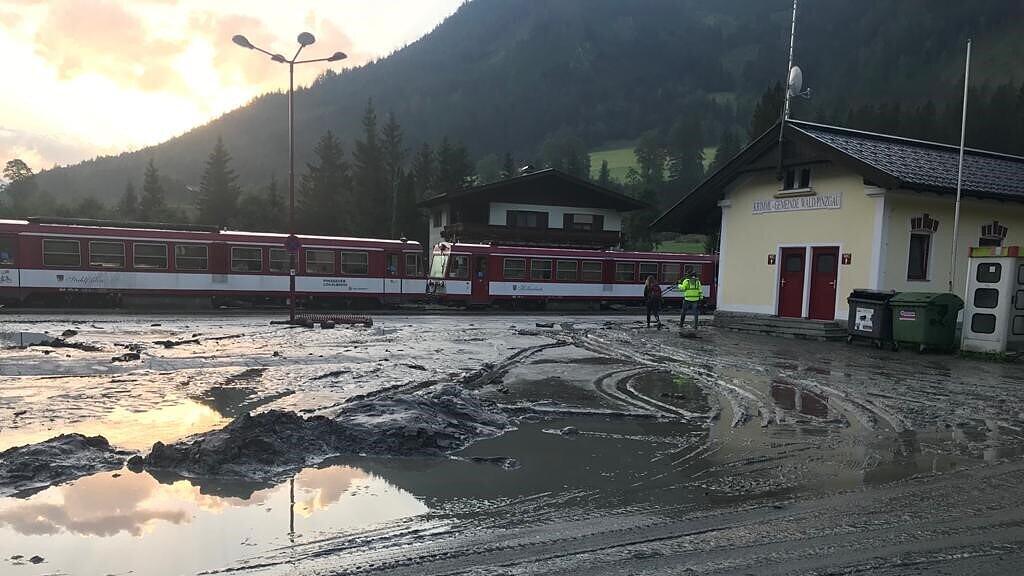 Aufräumarbeiten Krimmler Ache
