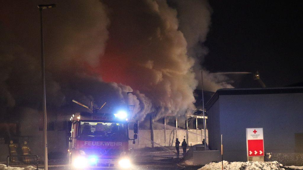 Brand im Sägewerk in Radstadt I