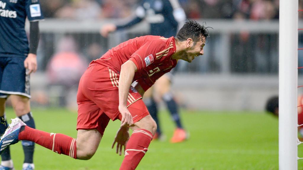 FC Bayern schossen HSV mit 9:2 aus der Allianz-Arena