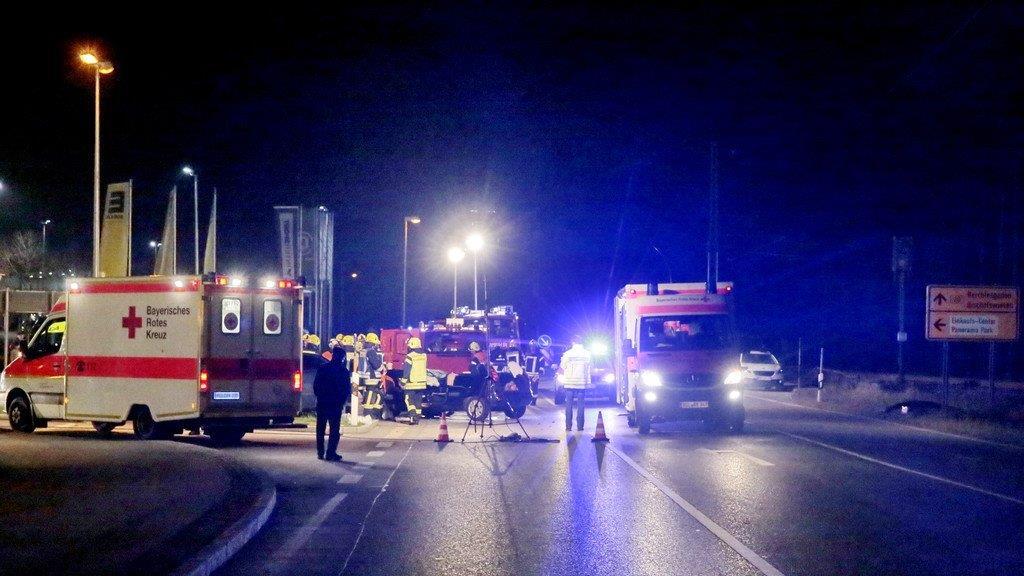 Unfall mit drei Schwerverletzten in Bischofswiesen