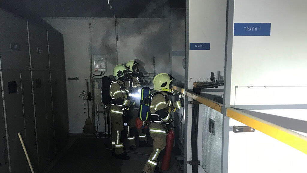 Trafobrand Saalfelden