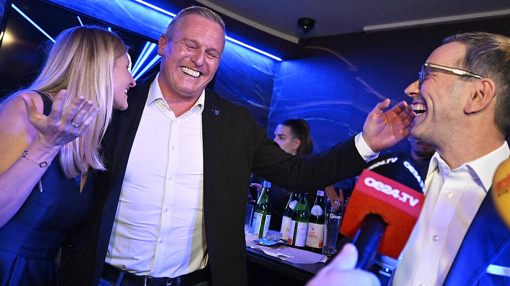 FPÖ-Wahlparty in der Steiermark