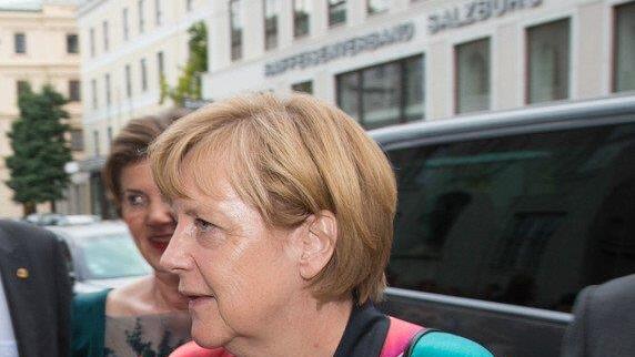Merkel in Salzburg