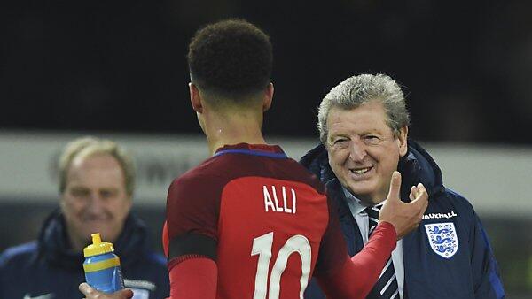 Coach Roy Hodgson bedankte sich bei seinem Spieler Dele Alli