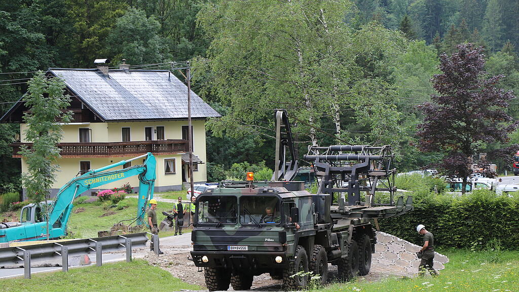 Bundesheer-Einsatz in Rußbach