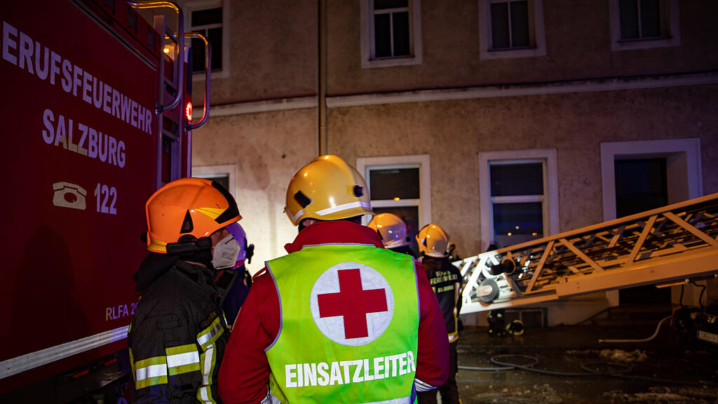 Keller-Brand in der Elisabethstraße