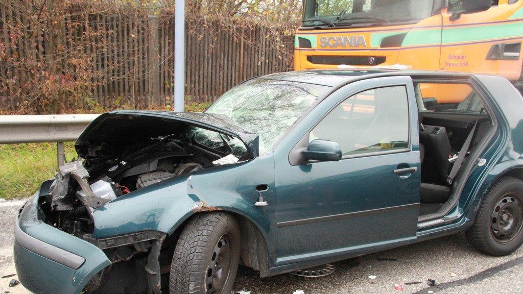 Schwerer Crash bei Piding