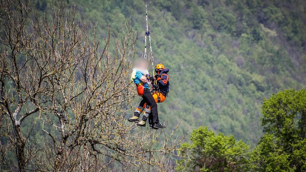 Die Rettungsaktion am Freitag war der mittlerweile vierte Einsatz innerhalb eines Monats für die Reichenhaller Bergwacht am Staufen.