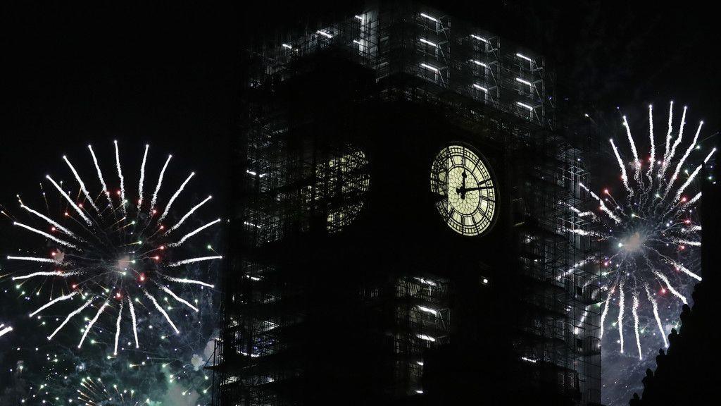 Silvester 2017 in London