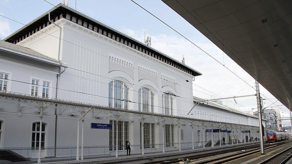 Finale Arbeiten am Salzburger Hauptbahnhof