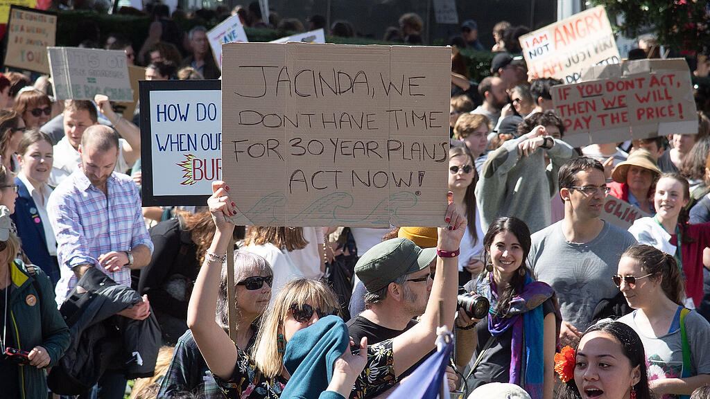 Wellingotn, Neuseeland, Fridays for Future, Klimademo