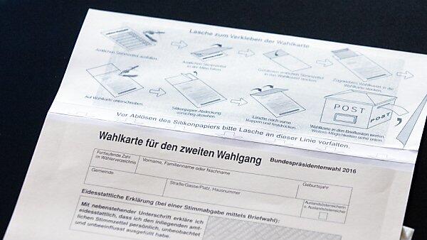 Einmal geht es noch: Wahlkarten können beantragt werden