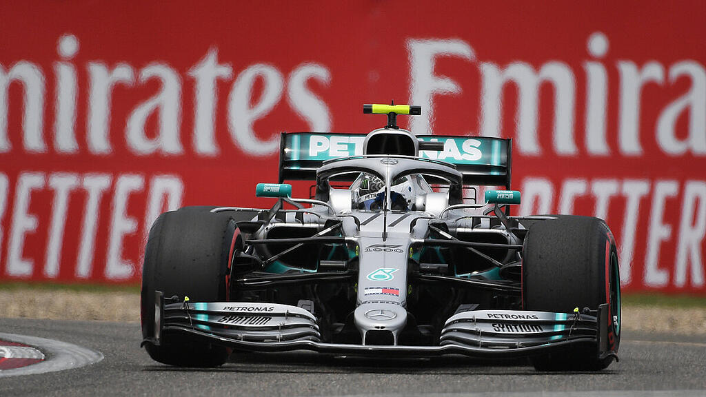 Mercedes-Fahrer Valtteri Bottas drehte am schnellsten seine Runden