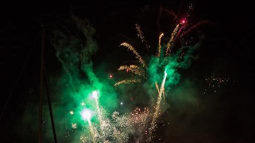 Das spektakuläre Feuerwerk am Seefest Mattsee