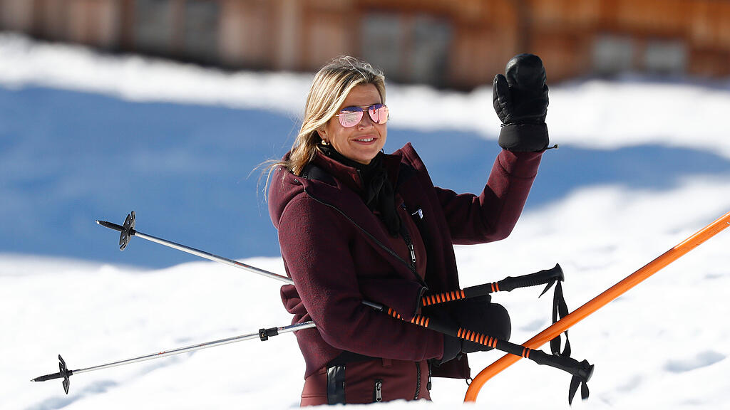 Holländische Königsfamilie in Lech am Arlberg