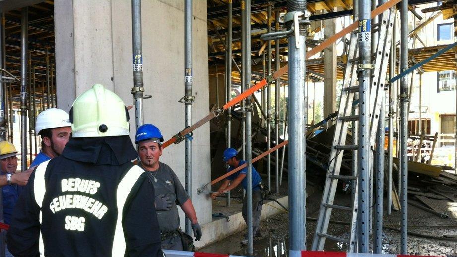 Betondecke in Lehen eingestürzt