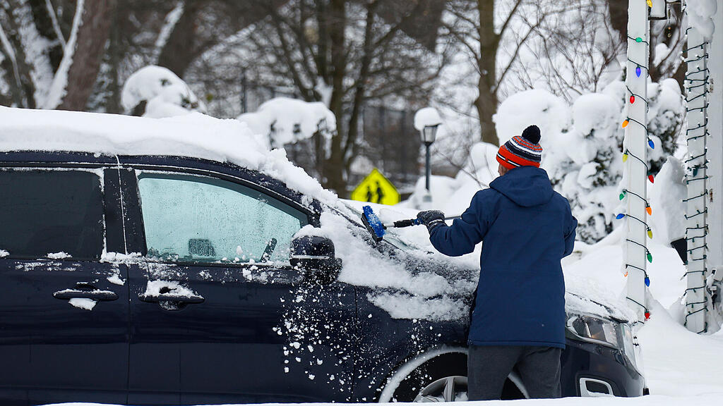 Schnee-Chaos in USA