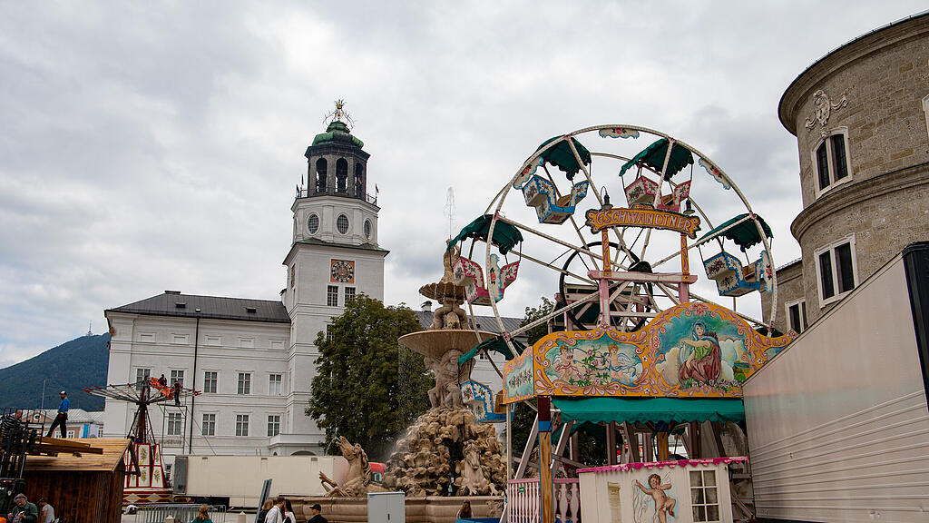 Aufbau Rupertikirtag 2021