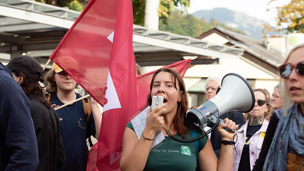 der weltweite Klimastreik statt