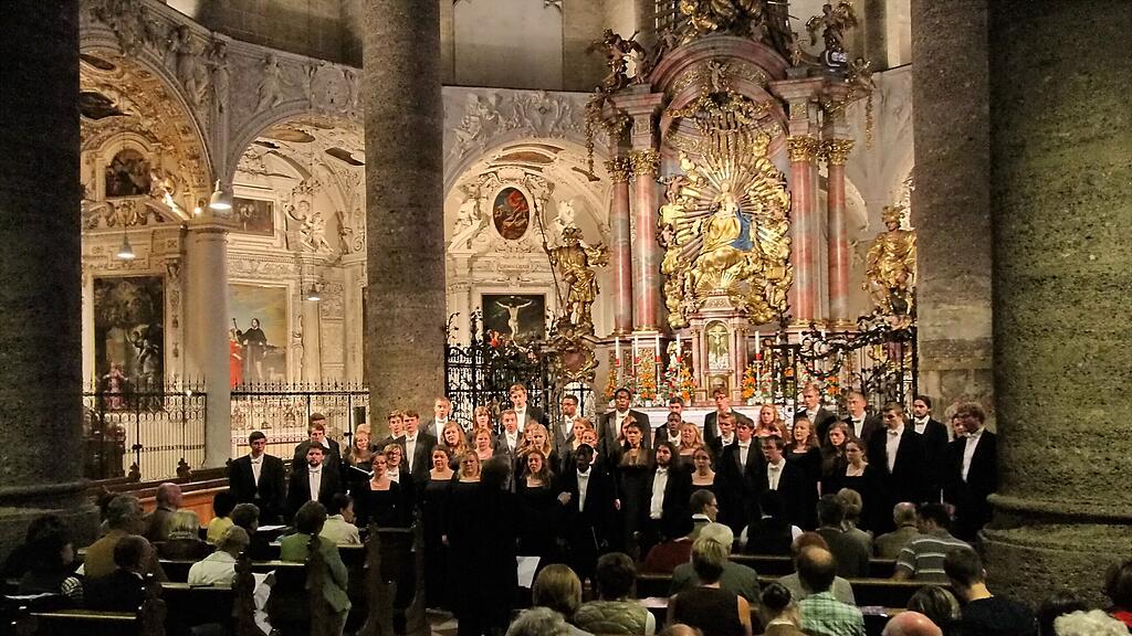 Konzert in der Franziskanerkirche in Salzburg