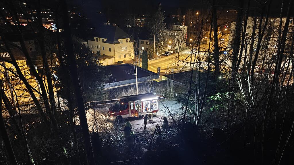 Waldbrand-Übung Kapuzinerberg