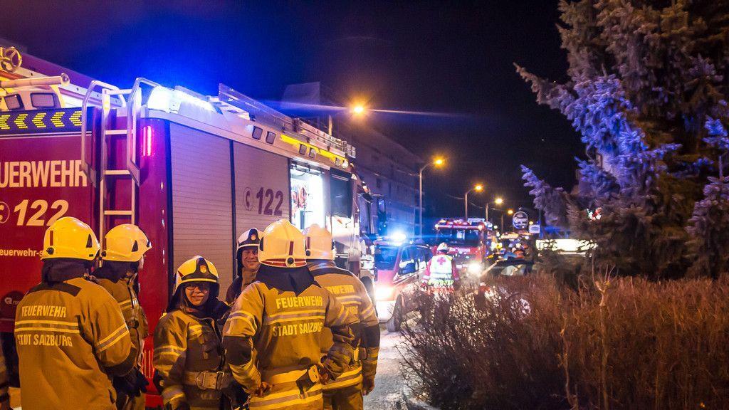 Brand in Gasthaus in Maxglan