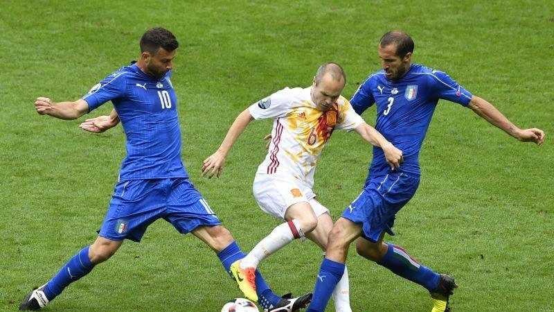 EM 2016: Italien vs. Frankreich