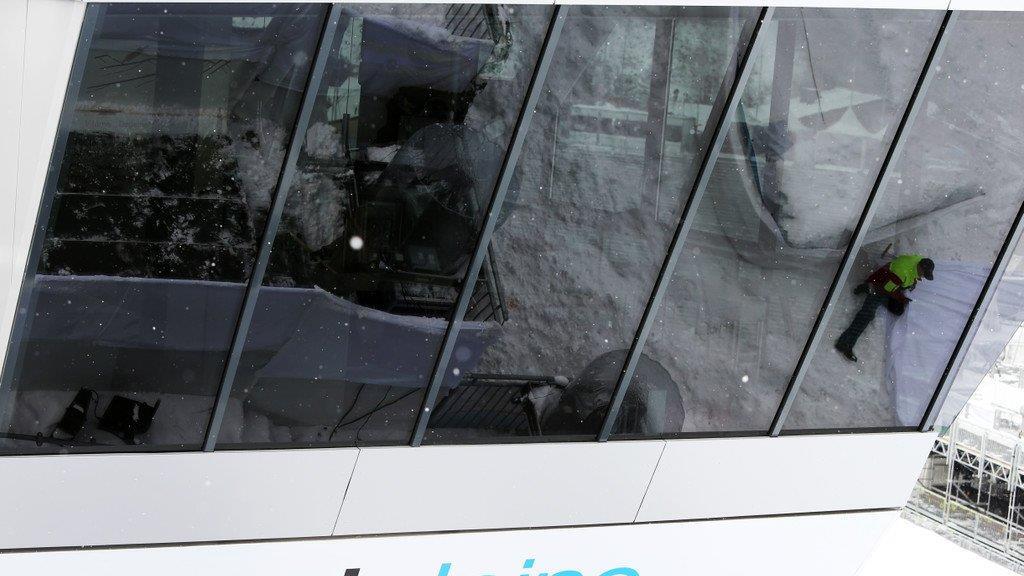 Letzte Vorbereitungen in Schladming