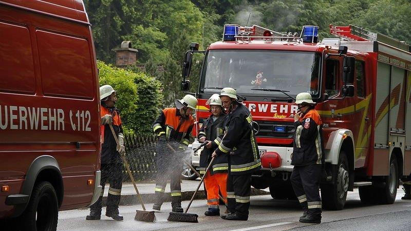 Feuerwehr im Öleinsatz