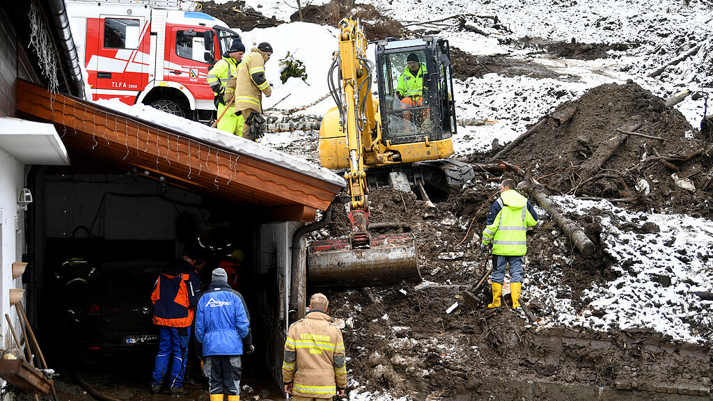 Muhr, Lungau, Unwetter, Aufr\u00e4umarbeiten