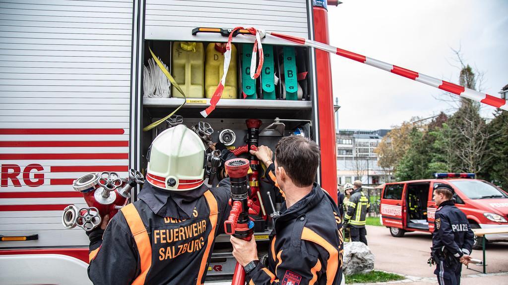 Chemikalienaustritt im LKH Salzburg