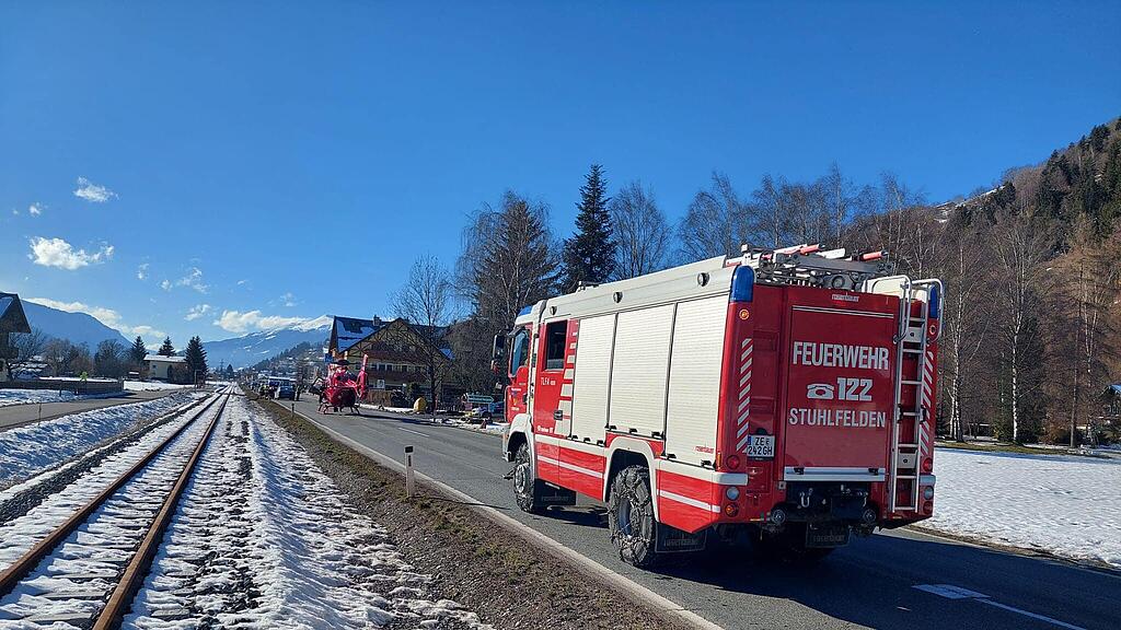 Auto contra Fußgängerin in Stuhlfelden