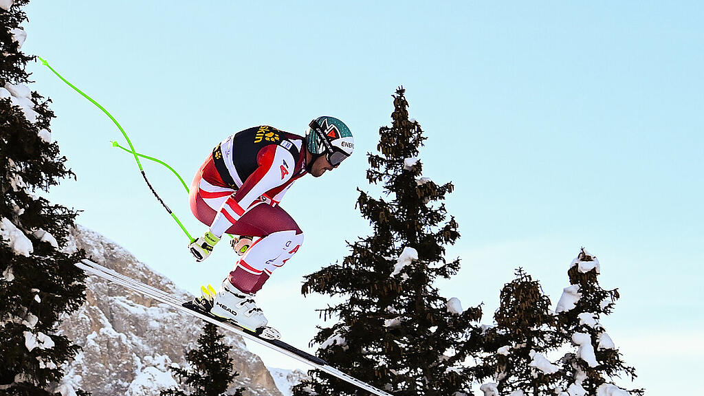 Vincent Kriechmayr im Weltcup-Super-G von Bormio Zweiter