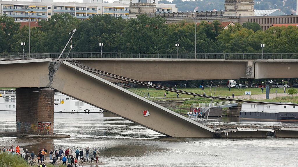 Brückeneinsturz Dresden