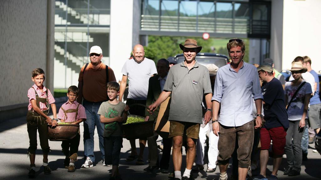 Bilder vom Hopfenerntefest