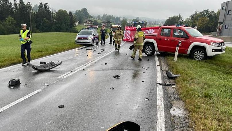 Unfall Henndorf Motorrad