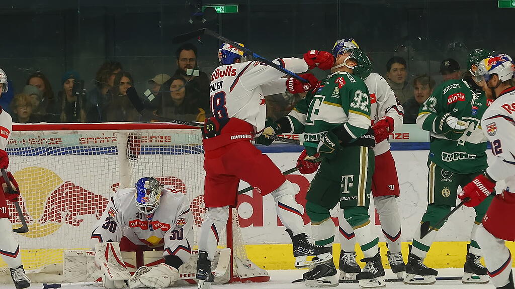 ICE Hockey League: EC Red Bull Salzburg gegen Ferencvaros Budapest